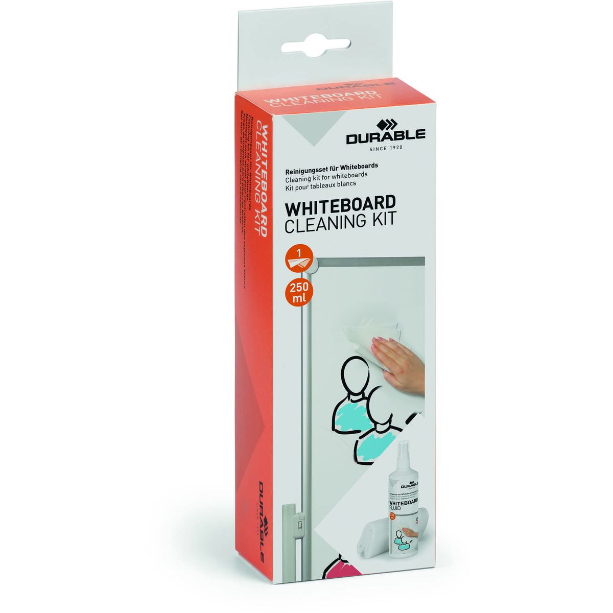 Durable whiteboard-kit 250ml