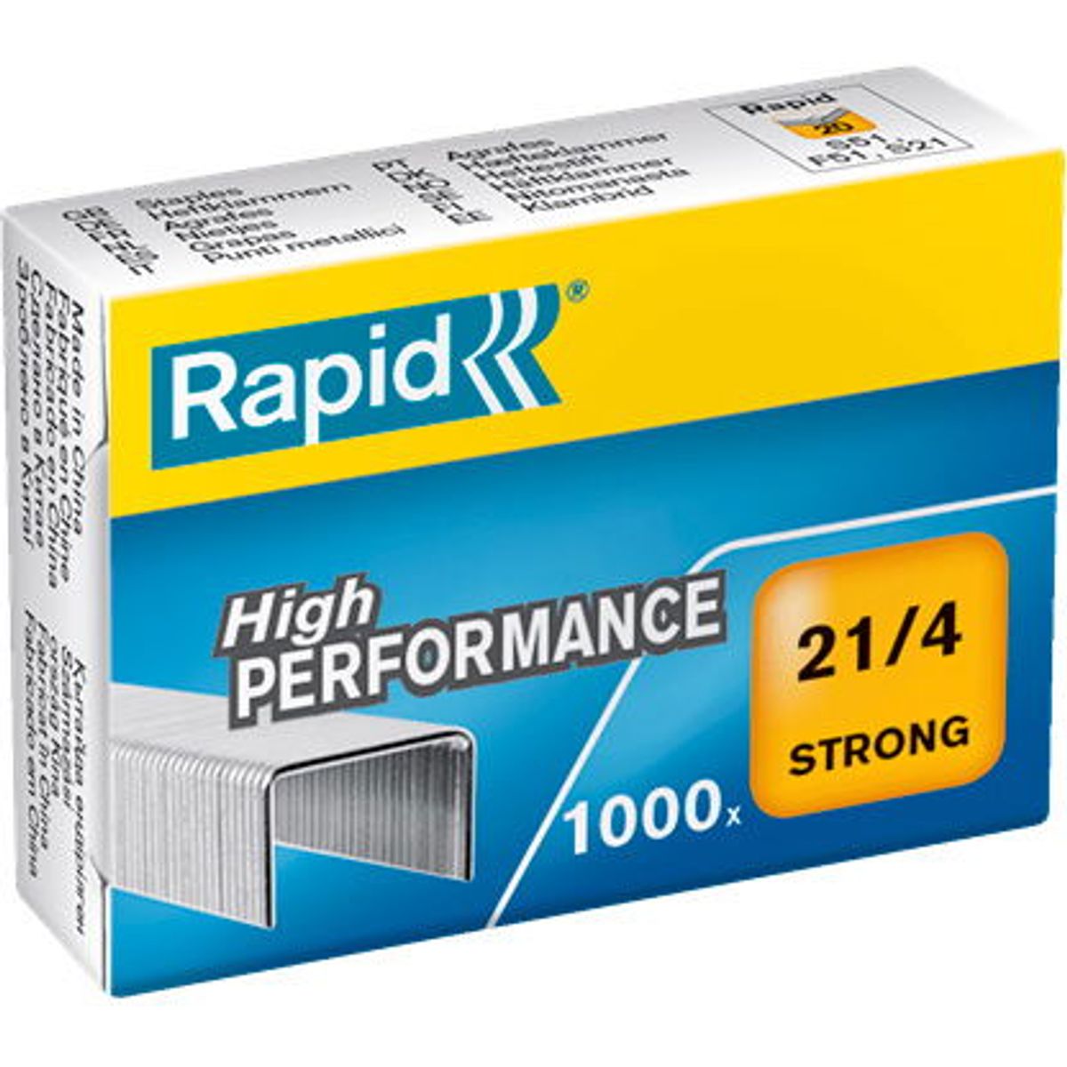 Rapid Strong hæfteklammer 21/4