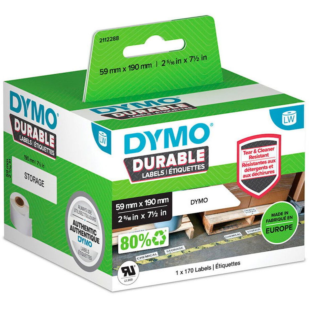 Dymo Durable etiketter