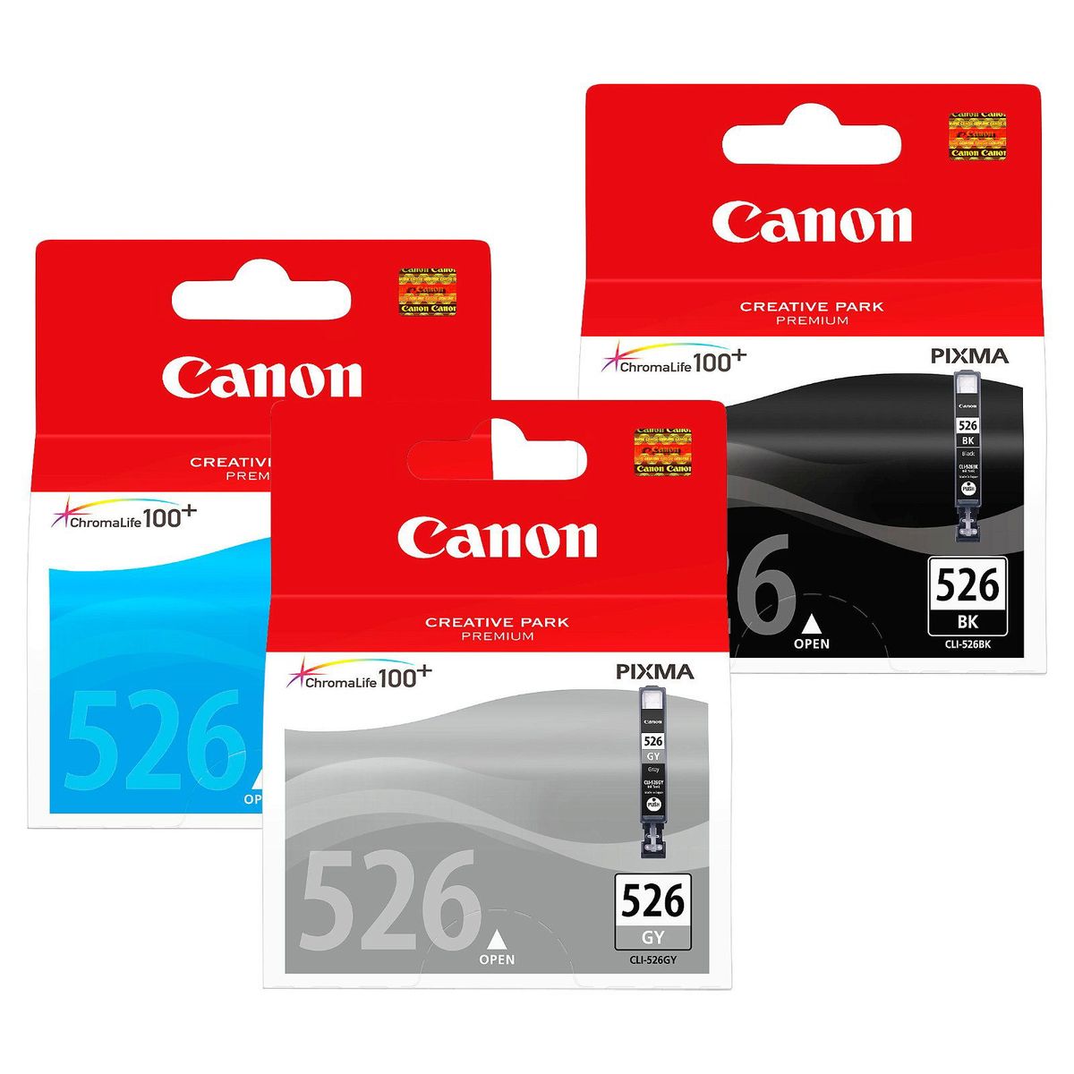 Canon CLI-526Y 4543B001 Gul Blækpatron, 200 sider