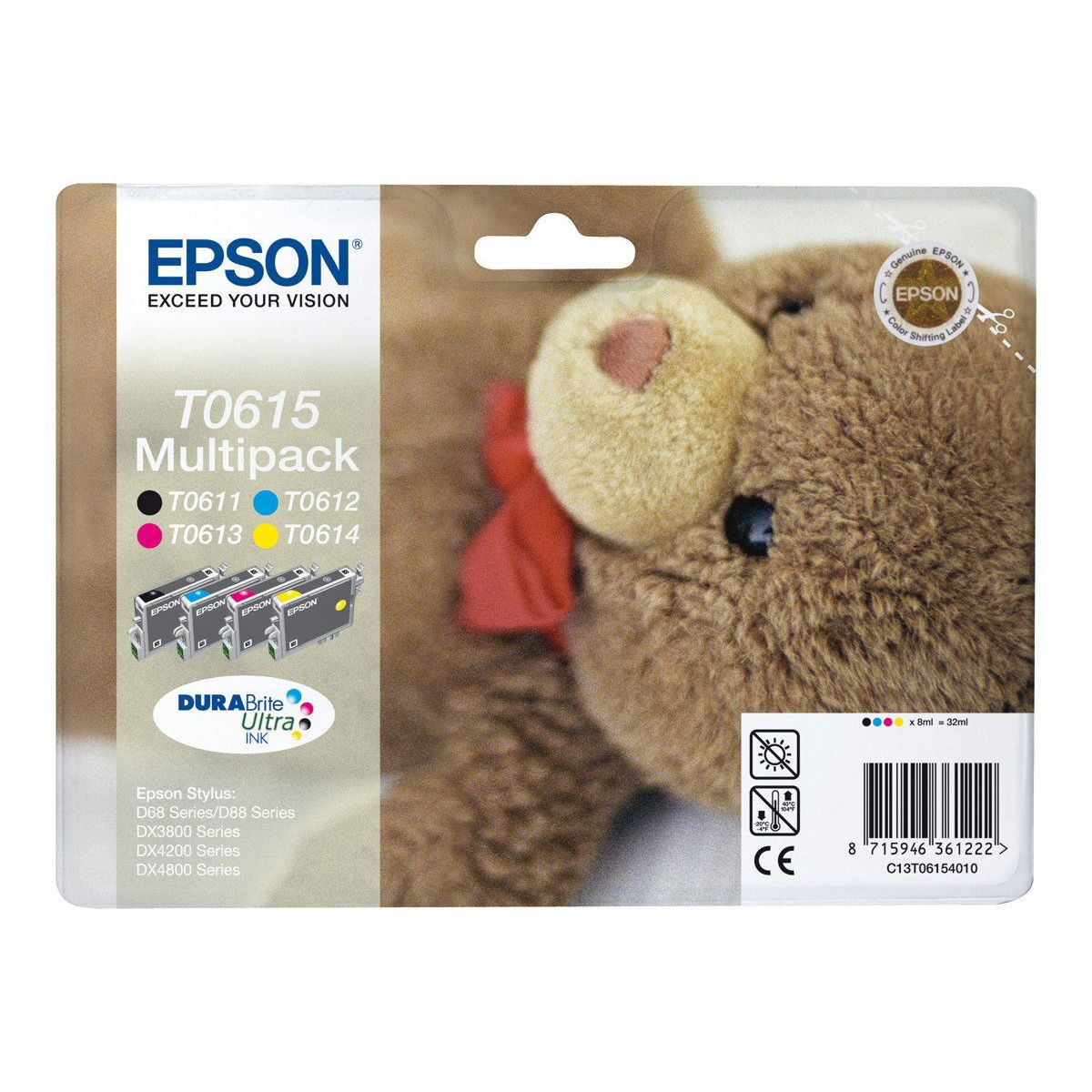 EPSON Ink Multipack 4x8 ml