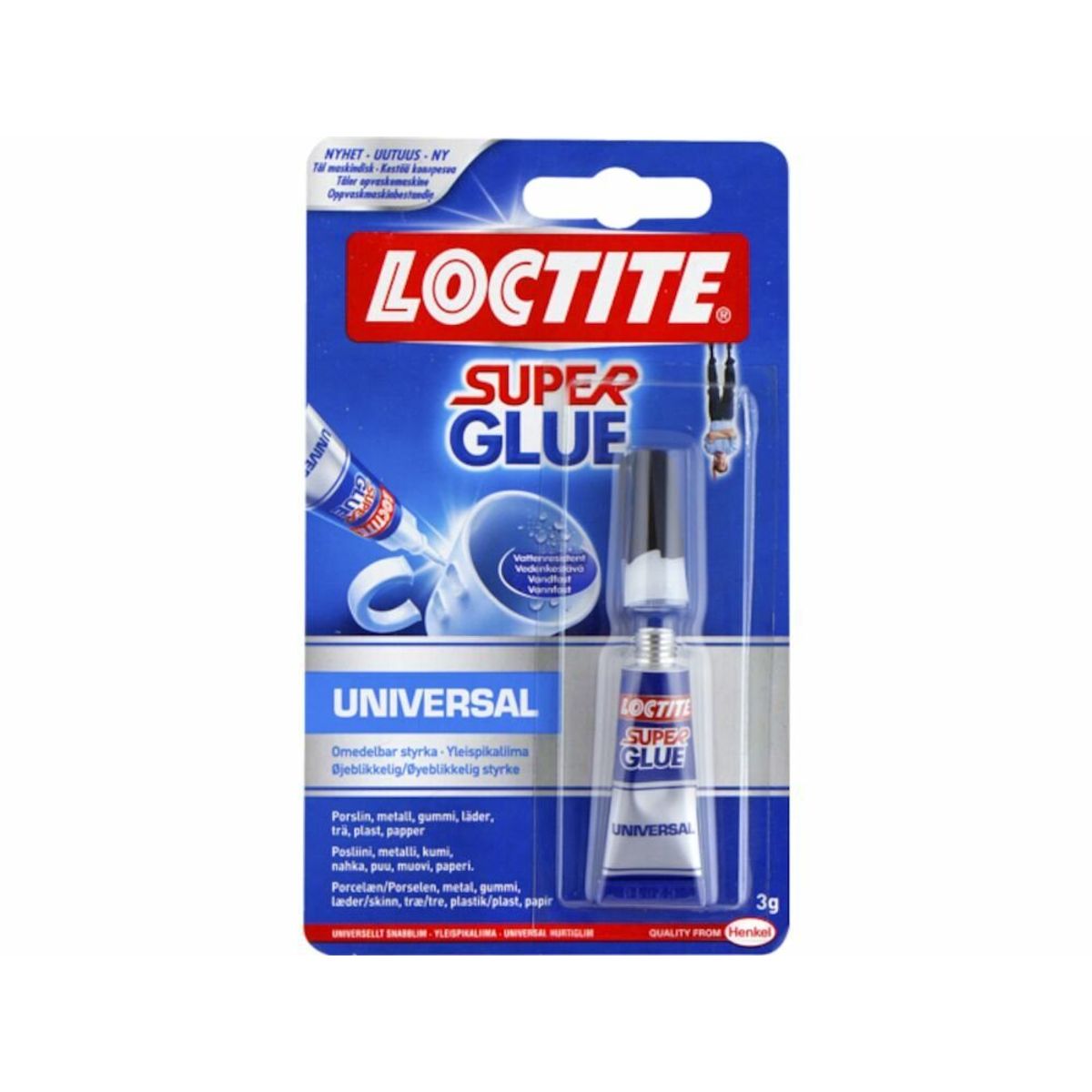 Loctite SuperGlue sekundlim