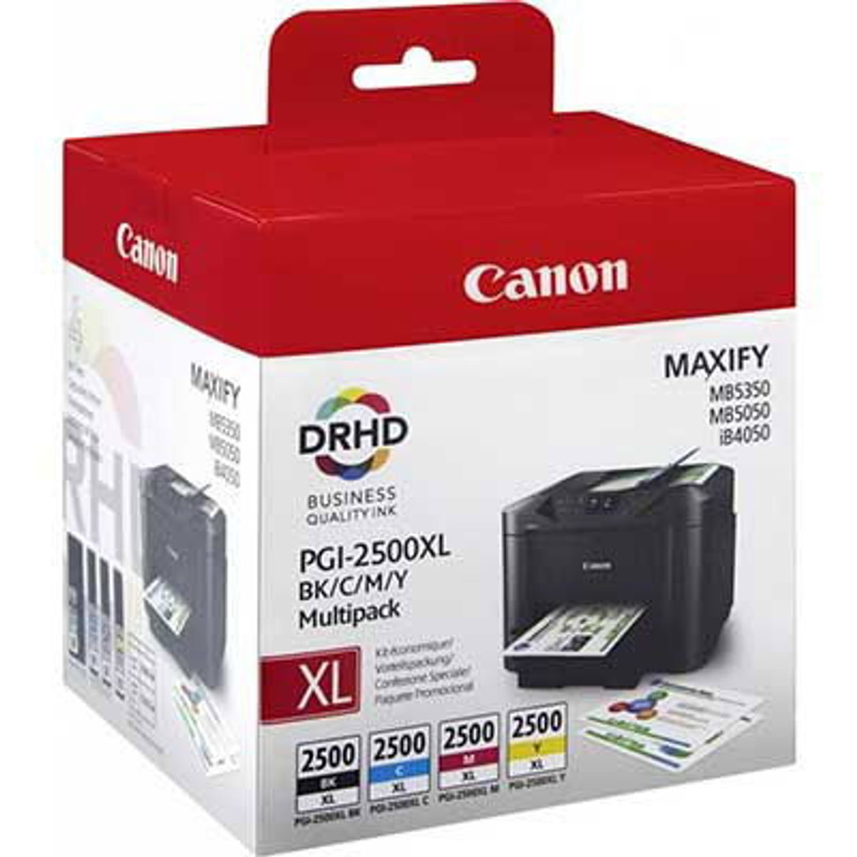 Canon PGI-2500XL Multipakke BK/C/M/Y Blækpatron, 2.500 sider