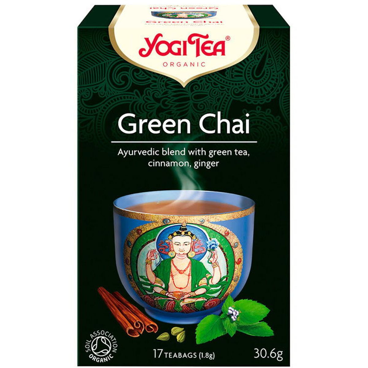 Yogi Tea Green chai te 17 stk Green Chai