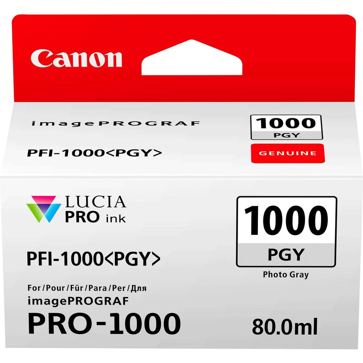 Canon PFI-1000 blækpatron photogrey