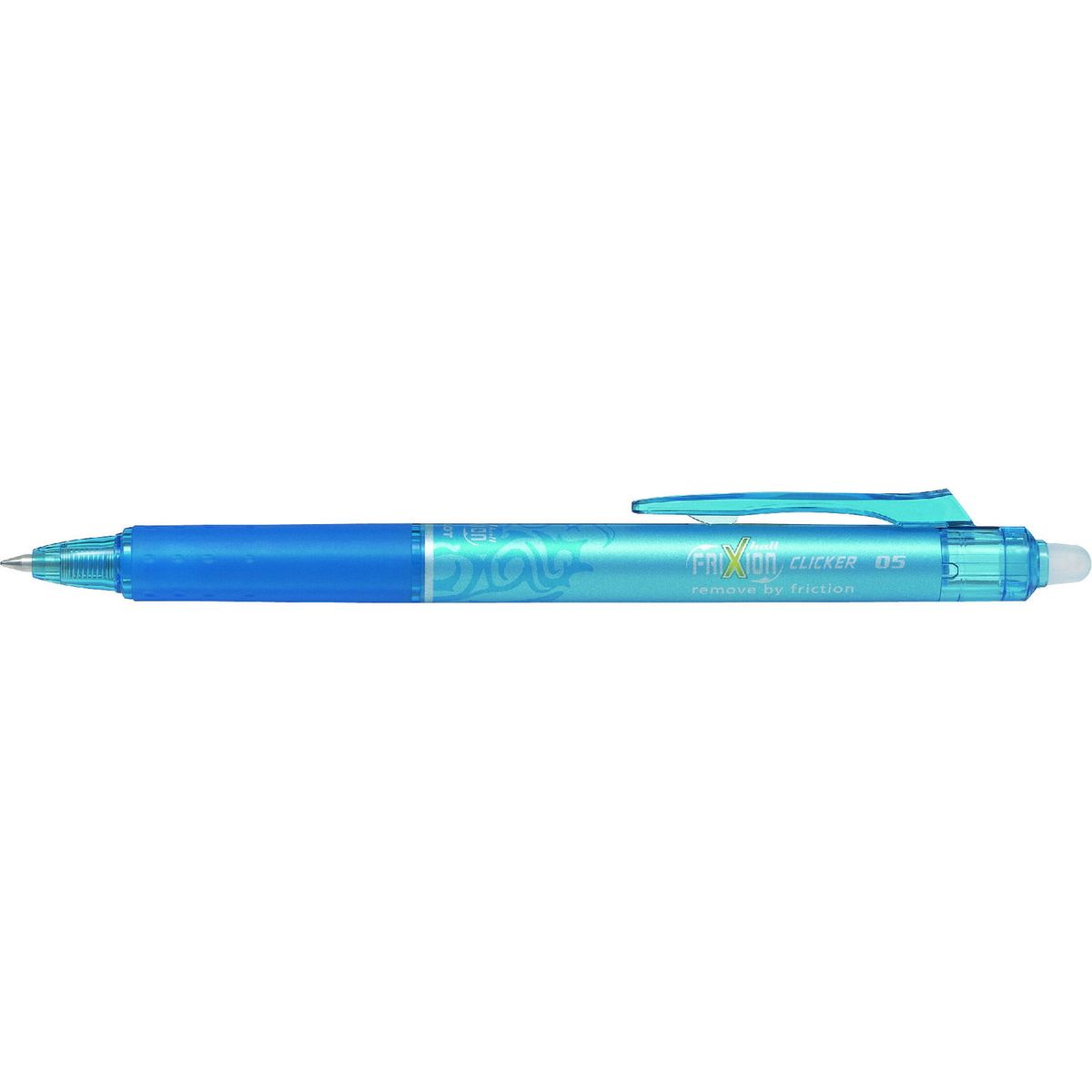 Pilot FriXion Clicker ballpen 0,5mm lyseblå