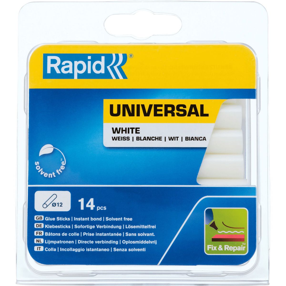 Rapid Universal limstift 14 stk