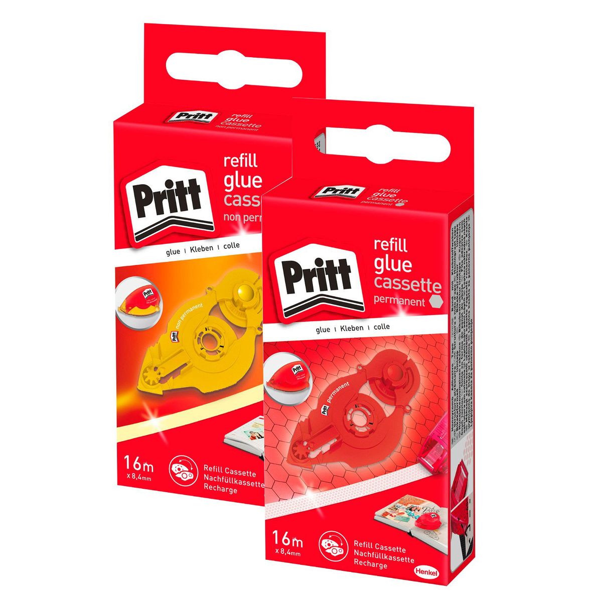 Pritt refill med permanent lim