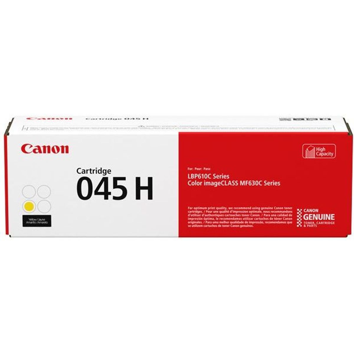 Canon 045H 1243C002 gul lasertoner, 2.200 sider