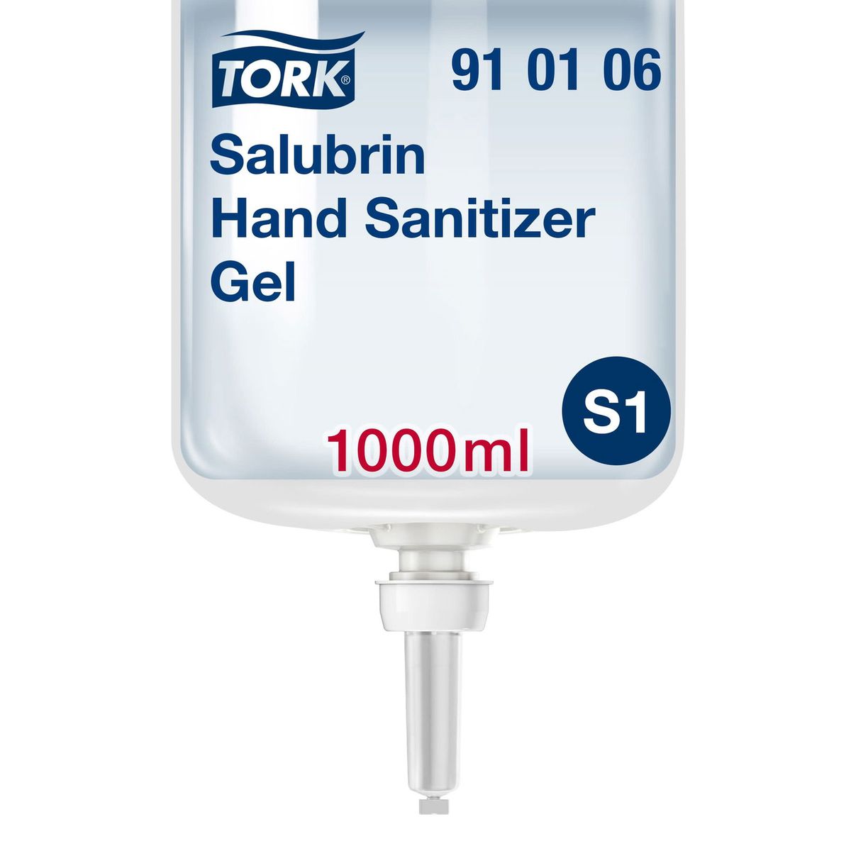 Tork 910106 Salubrin hånddesinfektiongel 70% S1 1L