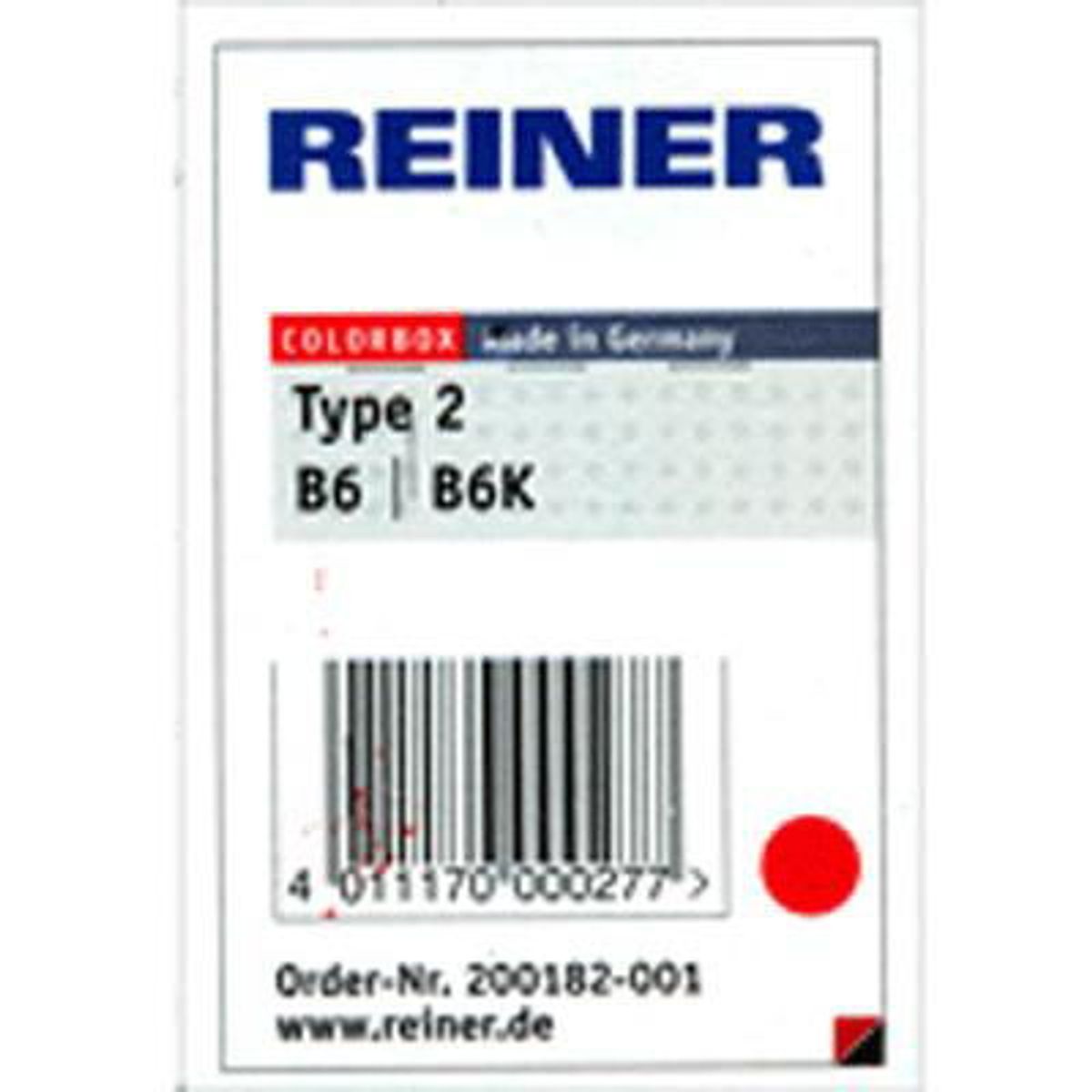 Stempelpude t/Reiner rod,