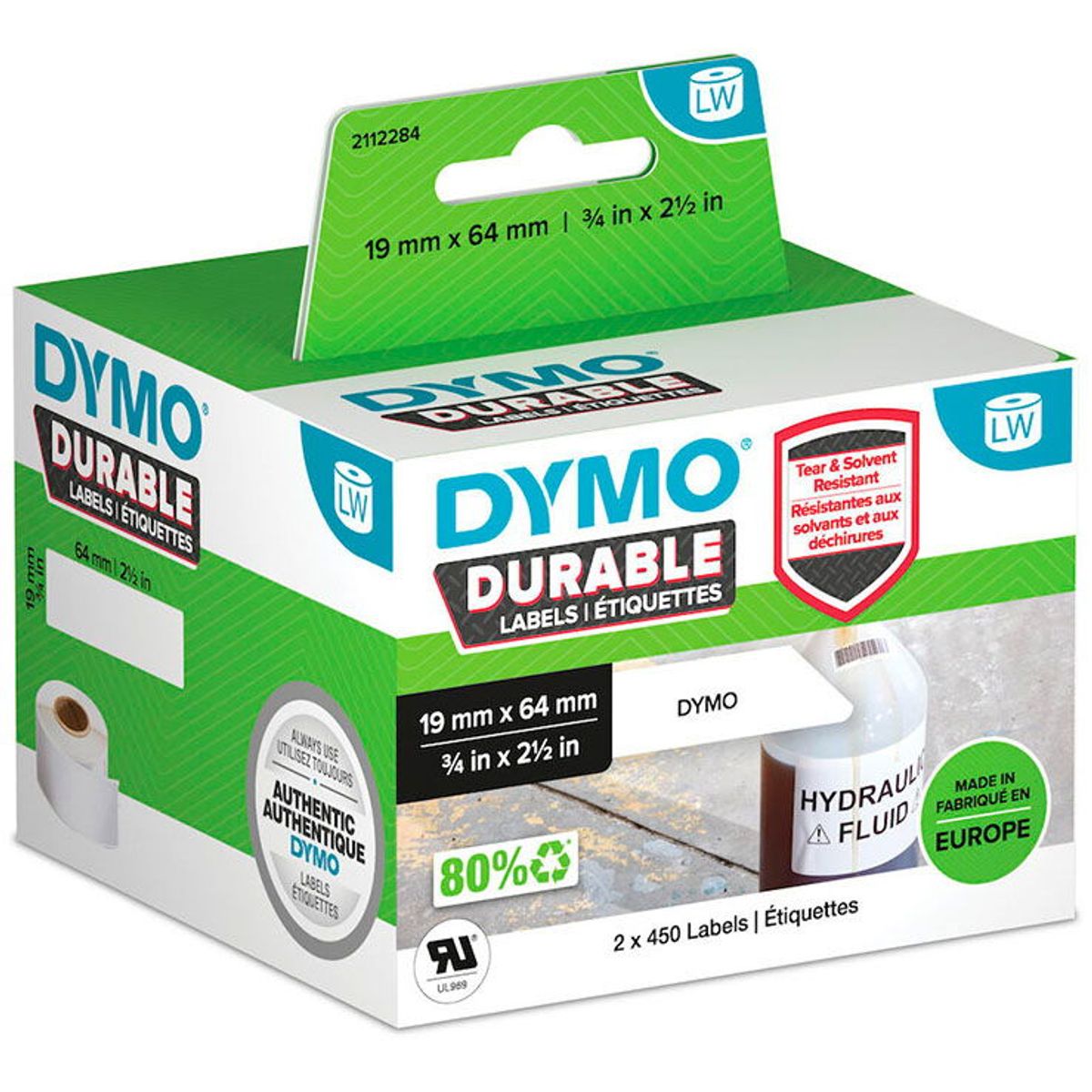 Dymo Durable etiketter