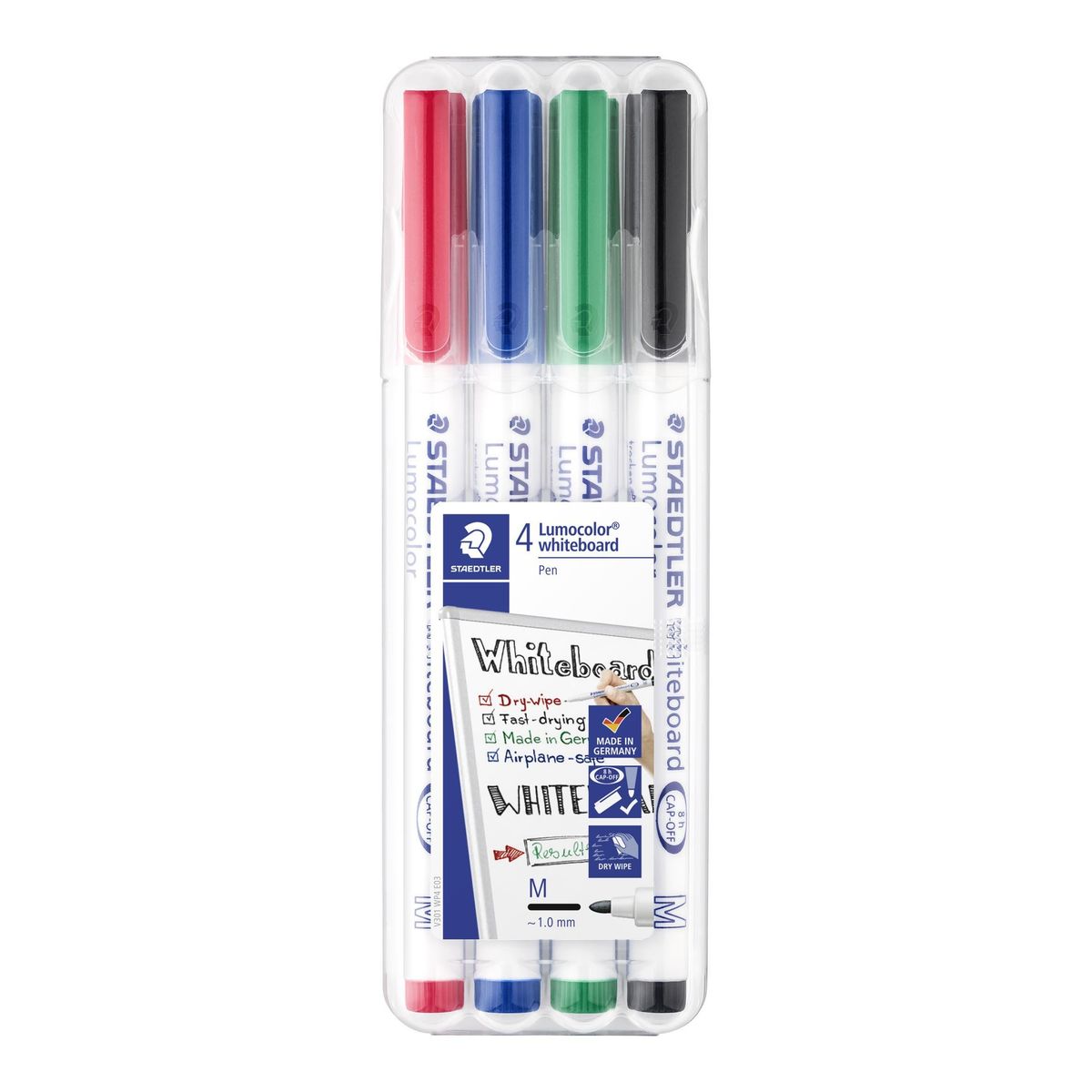 Staedtler Lumocolor 301 whiteboardpen 1mm rød