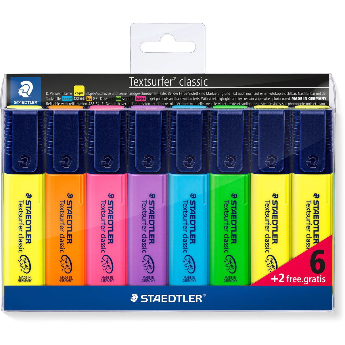 STAEDTLER tekstsurfer 364 classic tekstmarker flerfarvet