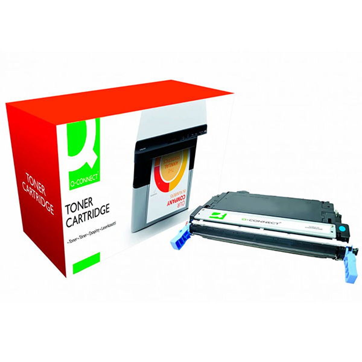 Q-connect 643A Q5951A toner cyan 10000 sider