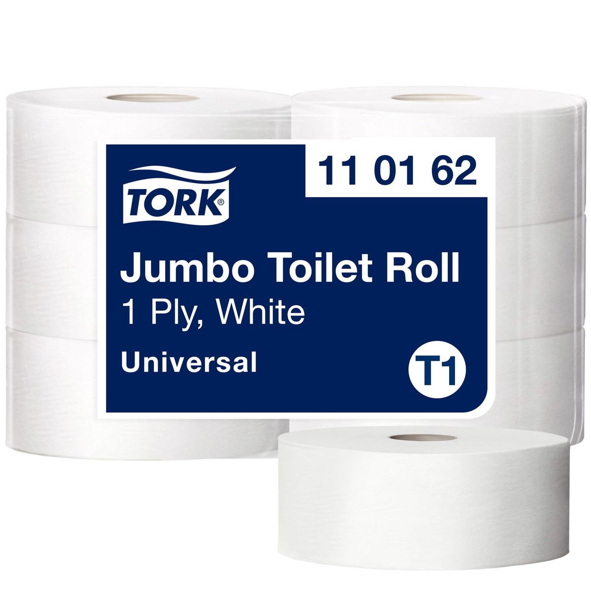 Tork 110162 Advanced T1 Jumbo 1lags toiletpapir 6 ruller