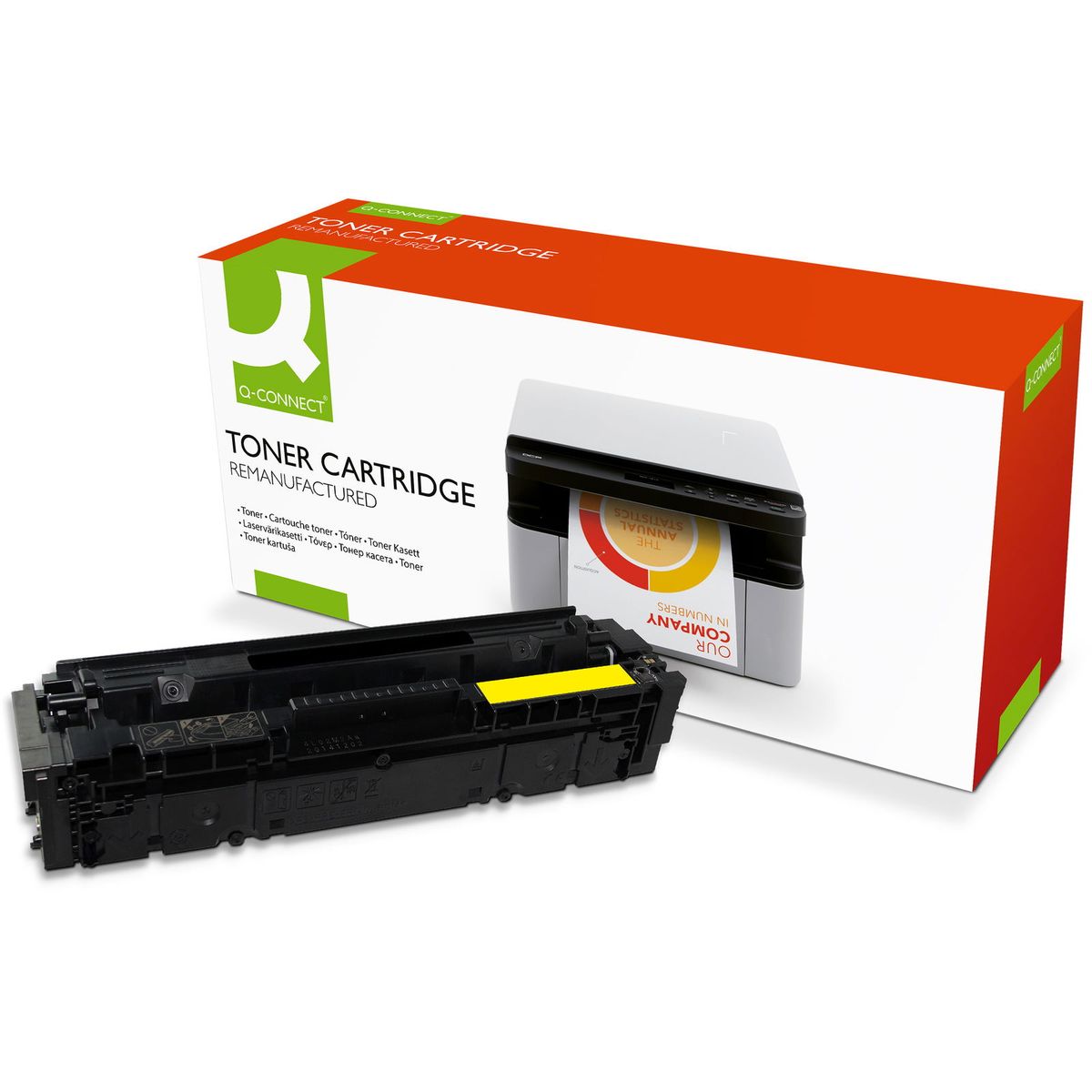 Q-connect 054H toner yellow