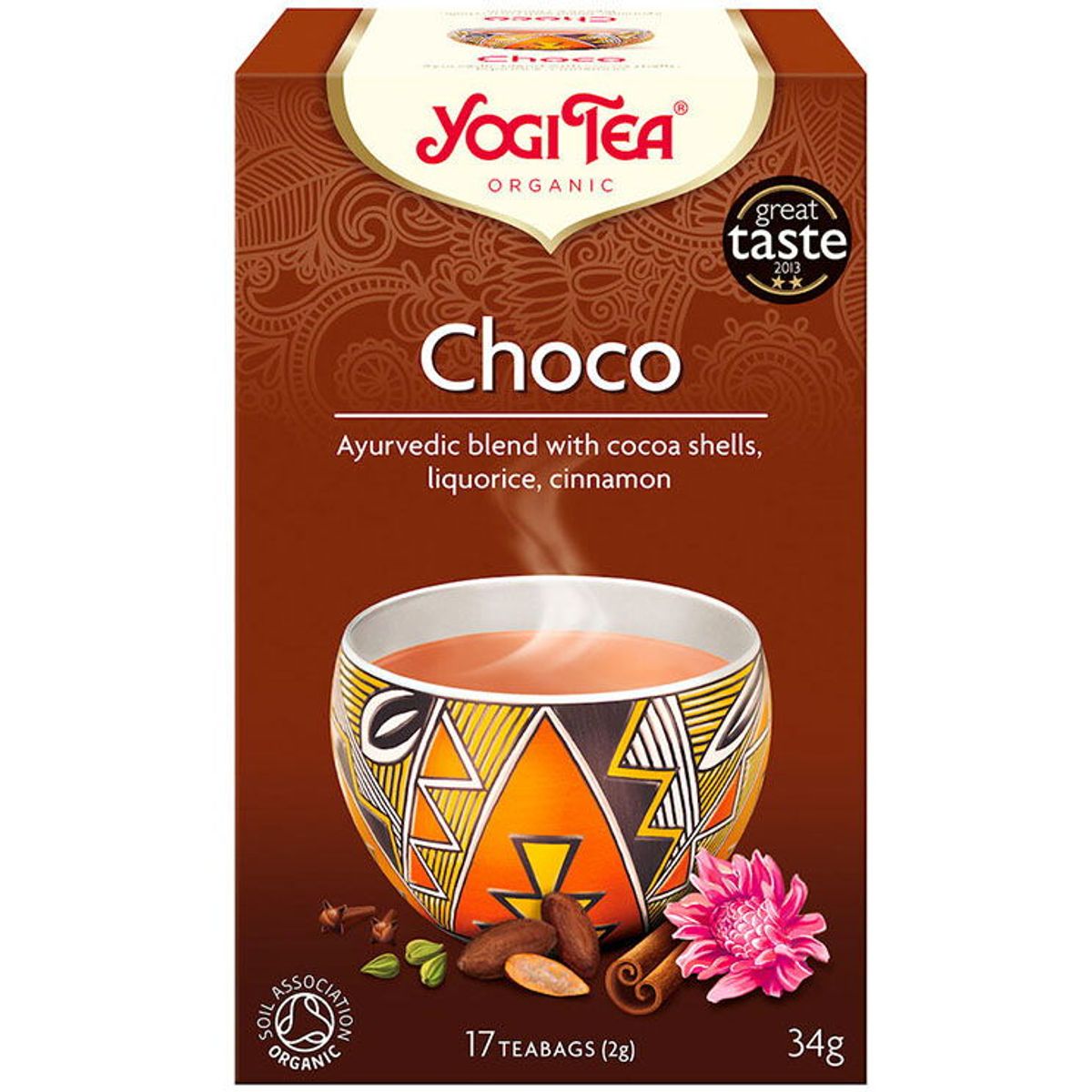 Yogi Tea Choco te 17 stk Choco