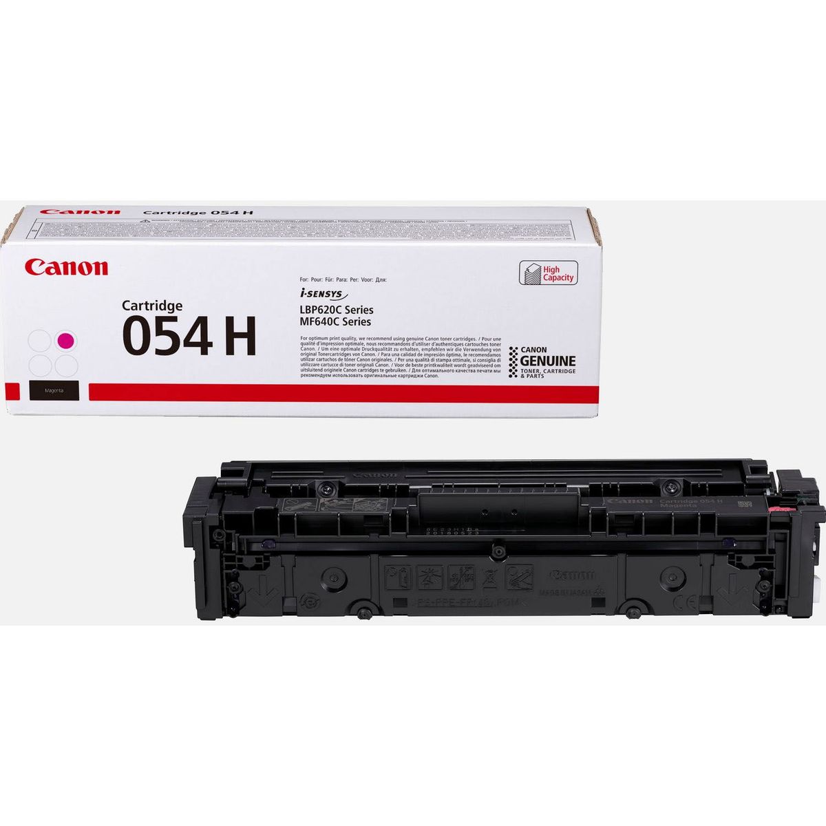 Canon 054H lasertoner magenta 2300ark