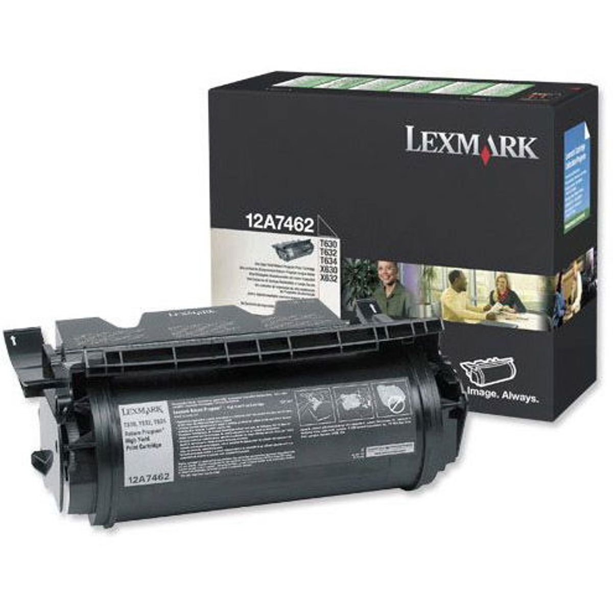 Lexmark 12A7462 returtoner