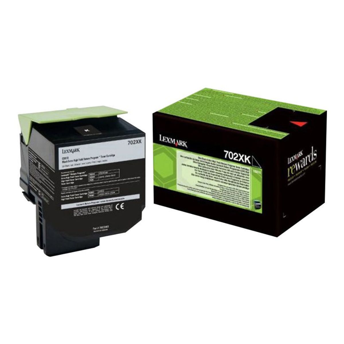 Lexmark 70C2XY0 Gul Lasertoner, 4.000 sider