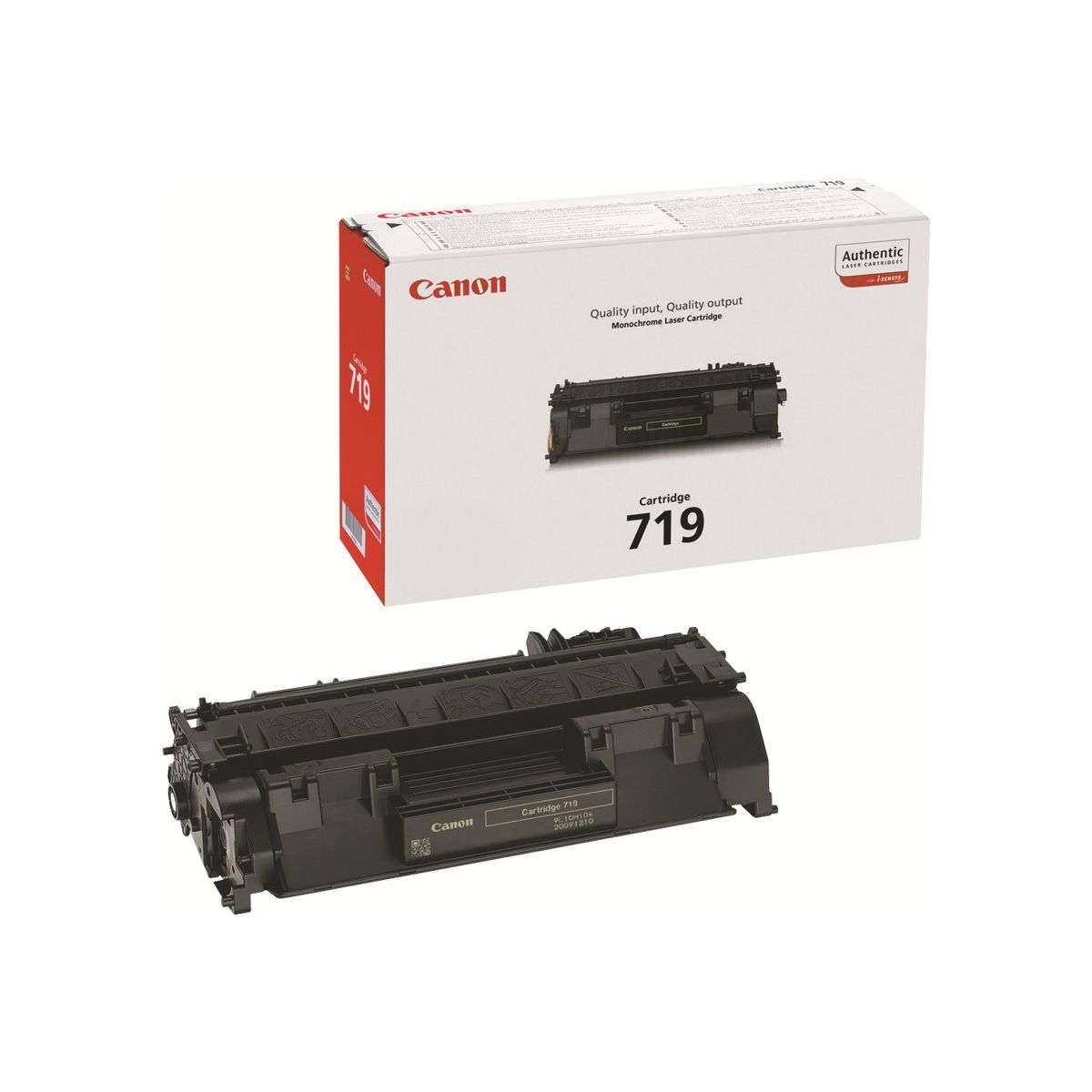 Canon 719 3479B002AA Sort Lasertoner, 2.100 sider