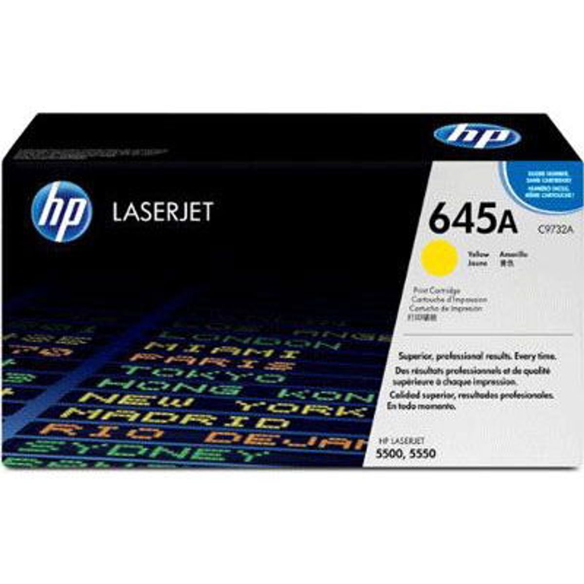 HP 645A toner yellow