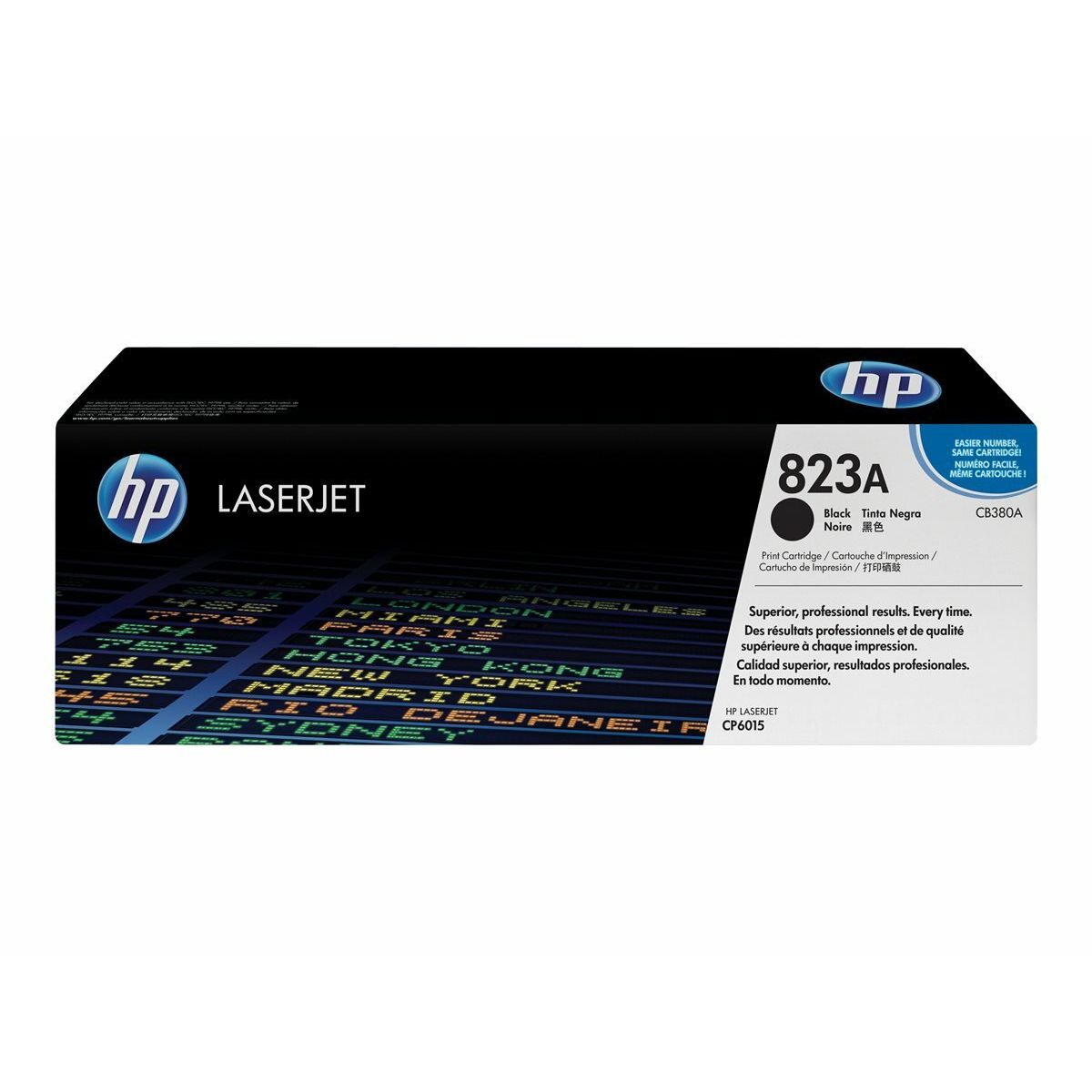 HP 823A CB380A Sort Lasertoner, 16.500 sider