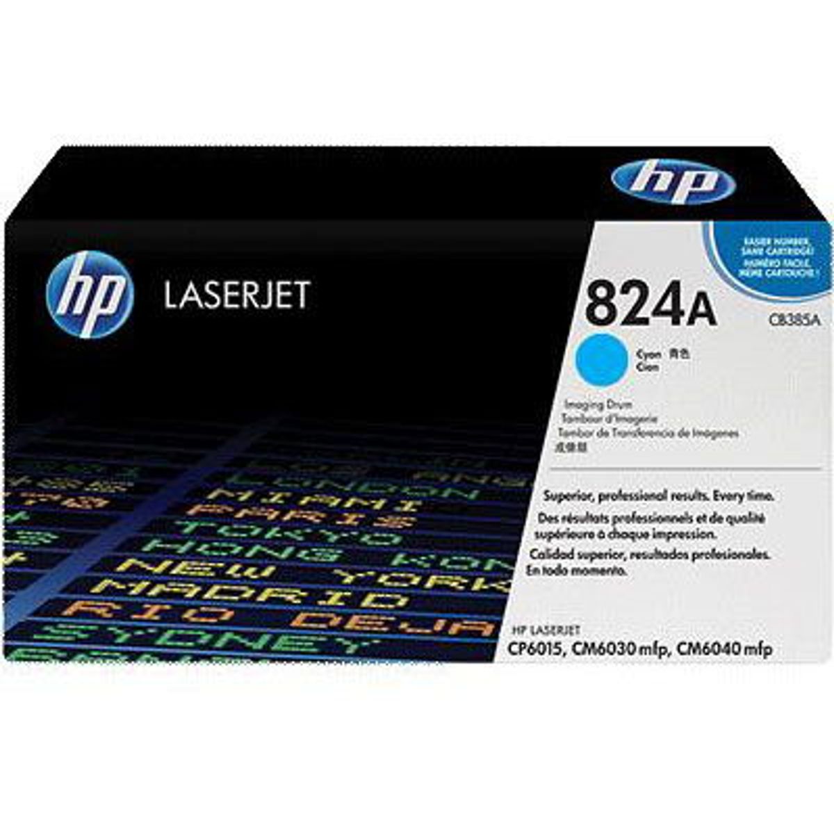 HP 824A CB385A Cyan Tromle, 35.000 sider