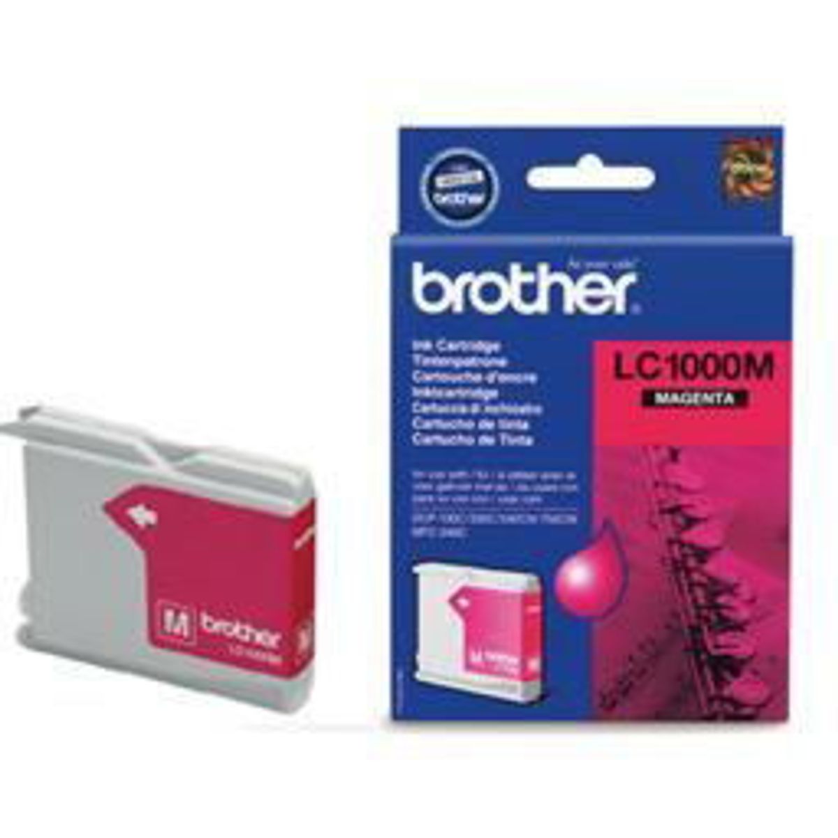 Brother LC1000 blækpatron magenta