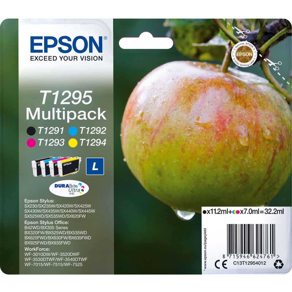 Epson T1295 blækpatroner flerfarvet