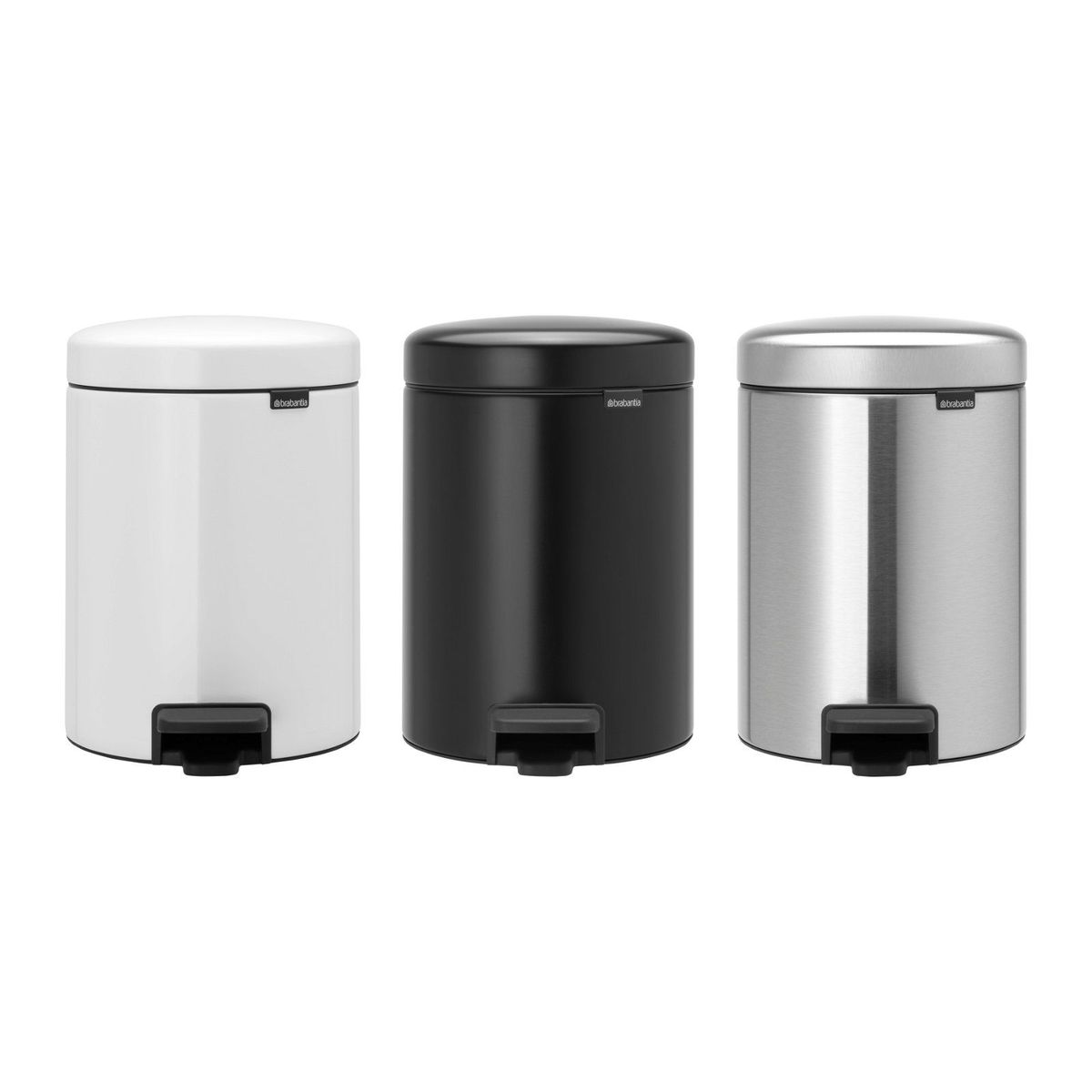 Brabantia NewIcon pedalspand 5L White