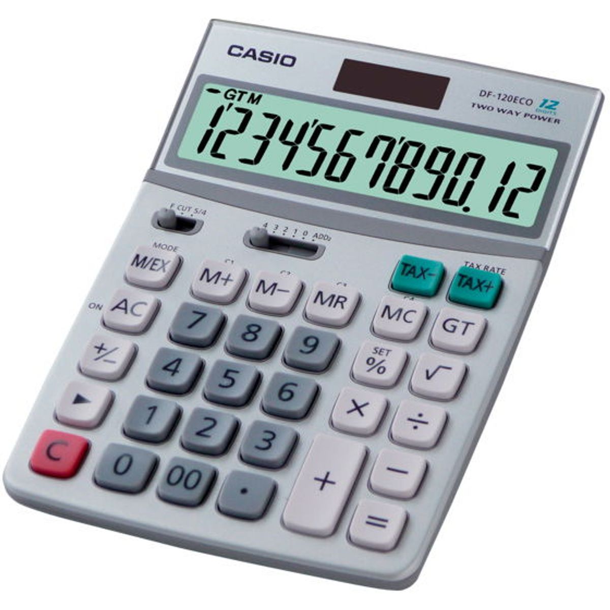 Casio DF-120ECO mapperegner