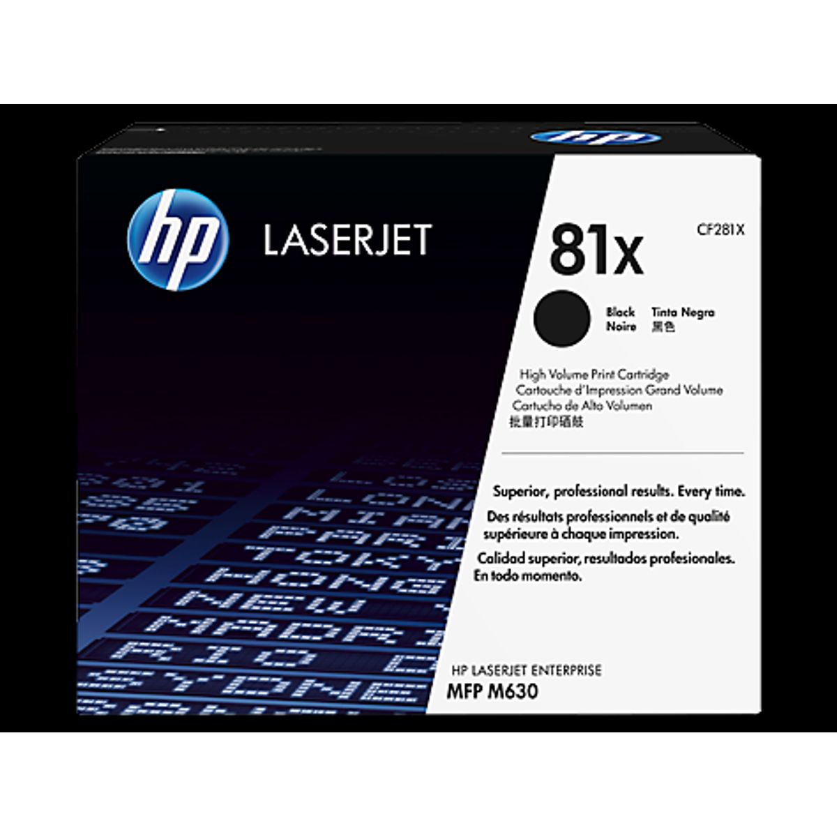 HP Toner CF281XC black Contract toner sort