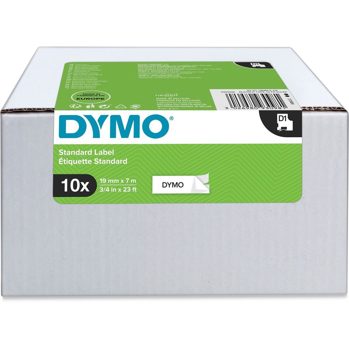 Dymo D1 standard tapekasette