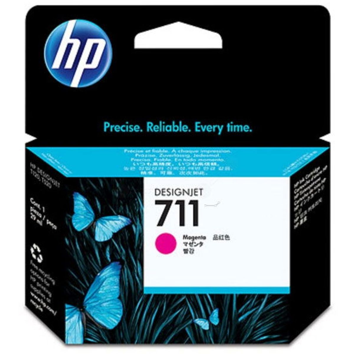 HP 711 CZ131A Magenta Blækpatron, 29 ml