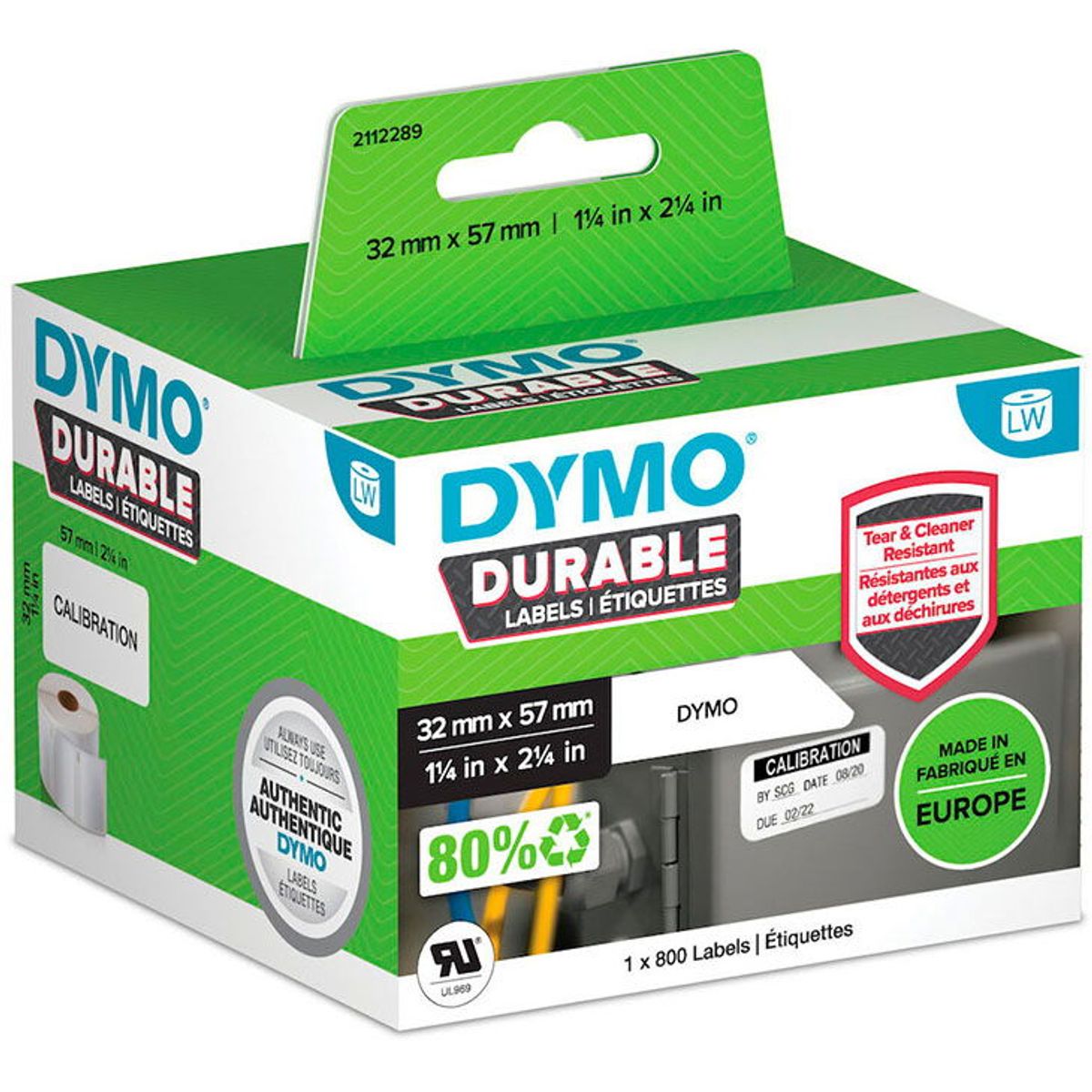 Dymo Durable etiketter