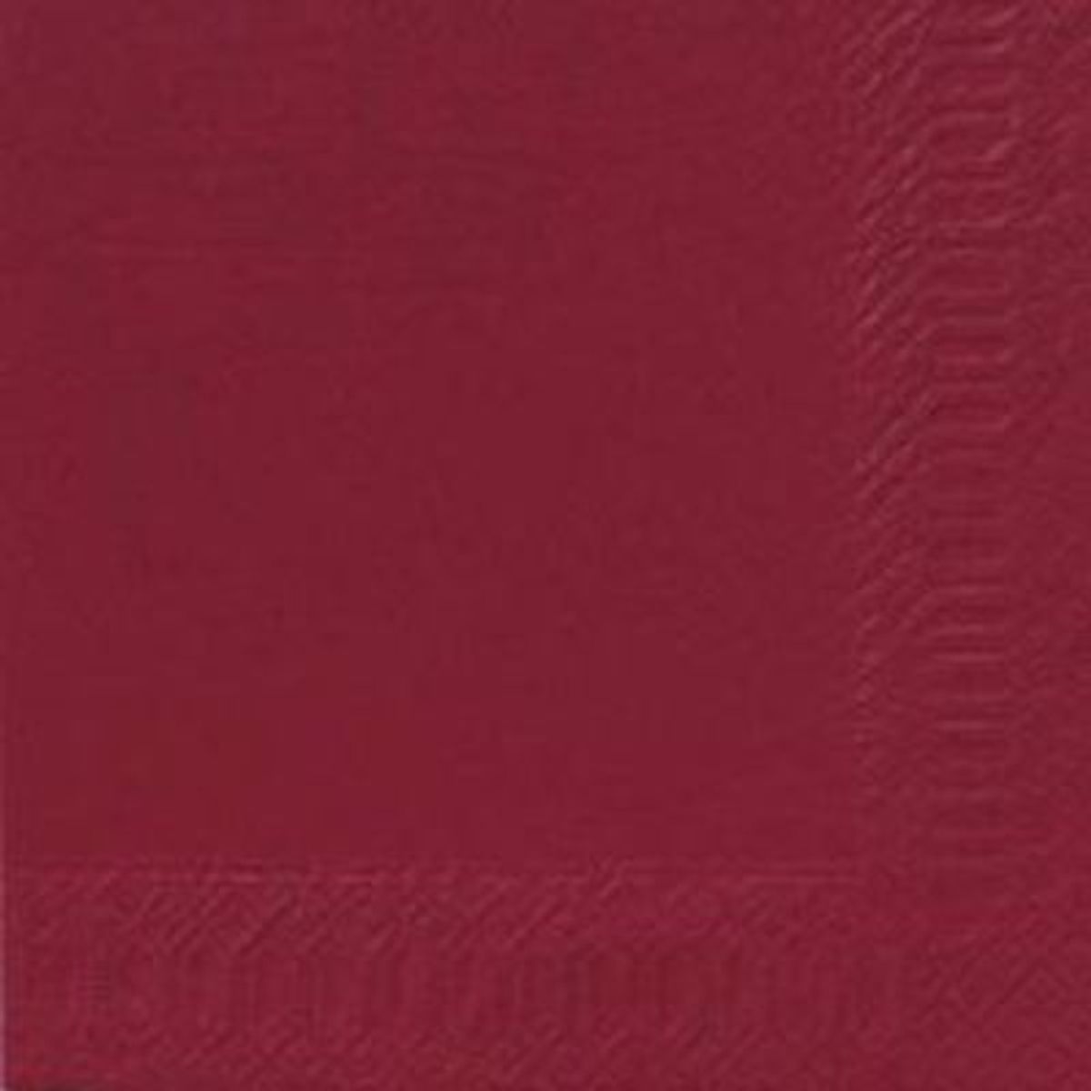 Duni Tissue 40x40 cm 125 servietter bordeaux