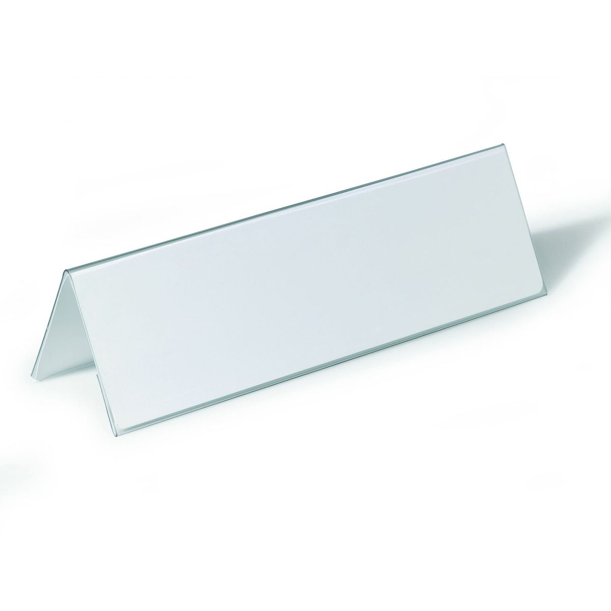 Durable 105x297mm bordskilteholder 25 stk. transparent