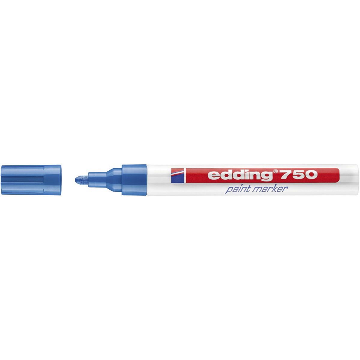 Edding 750 paintmarker 2-4mm blå