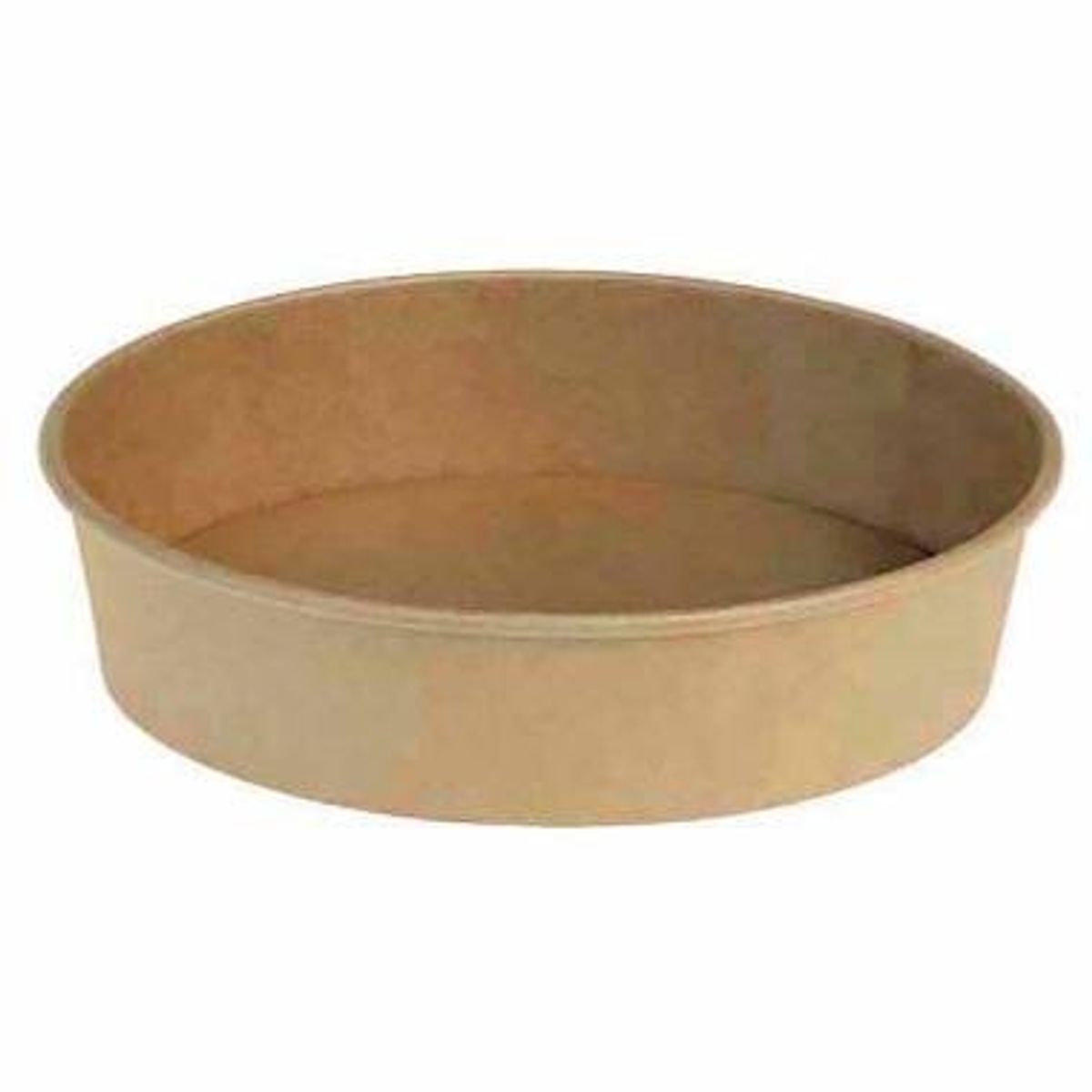 Salatskål Catersource rund 500 ml Ø150 mm x 45 mm brun kraft med PE