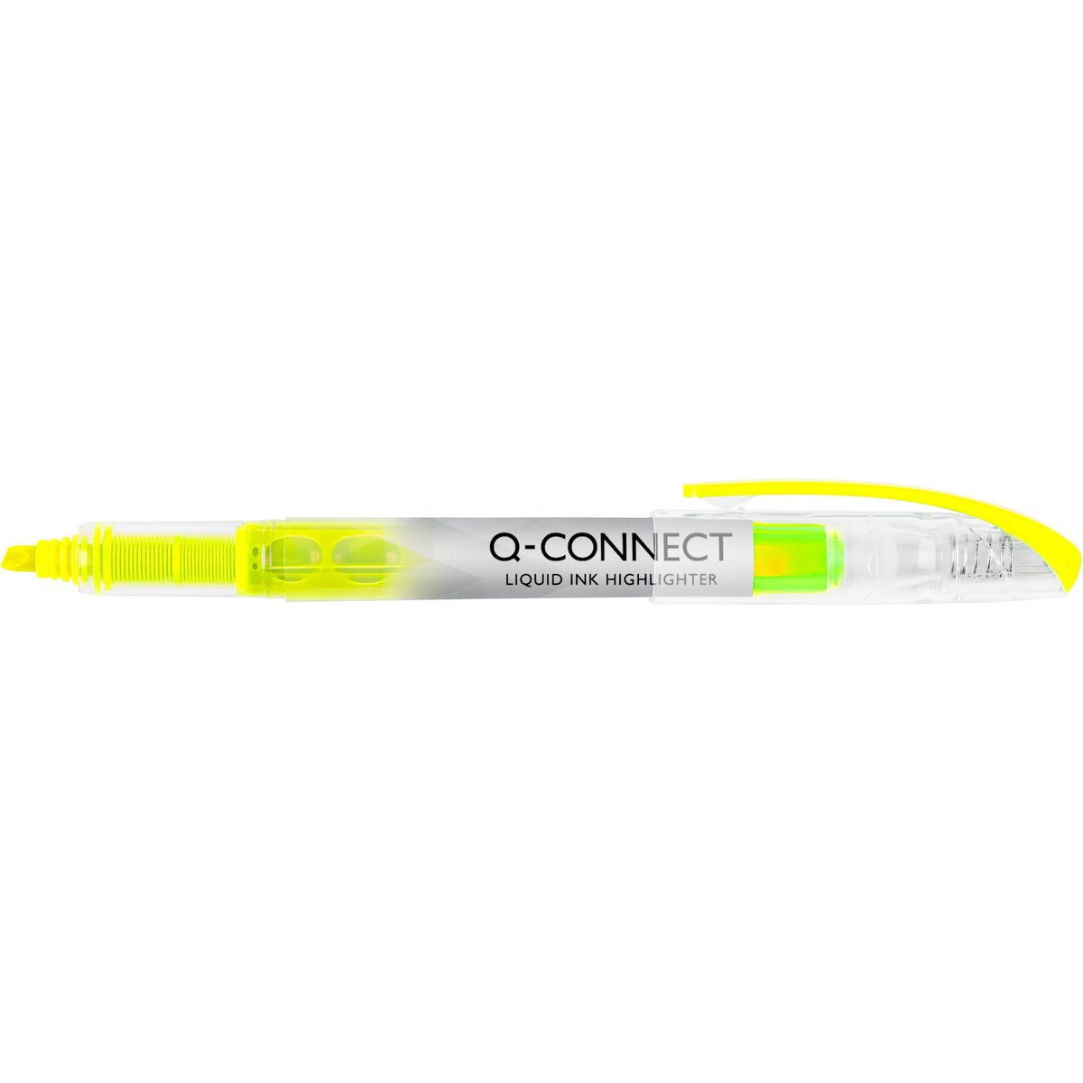 Q-connect Liquid tekstmarker gul