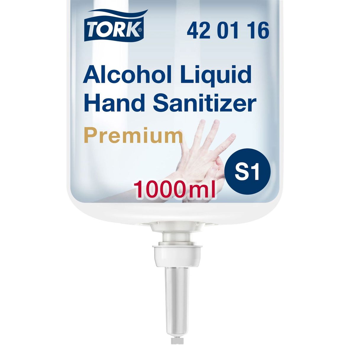 Tork 420116 hånddesinfektion 80% S1 1L