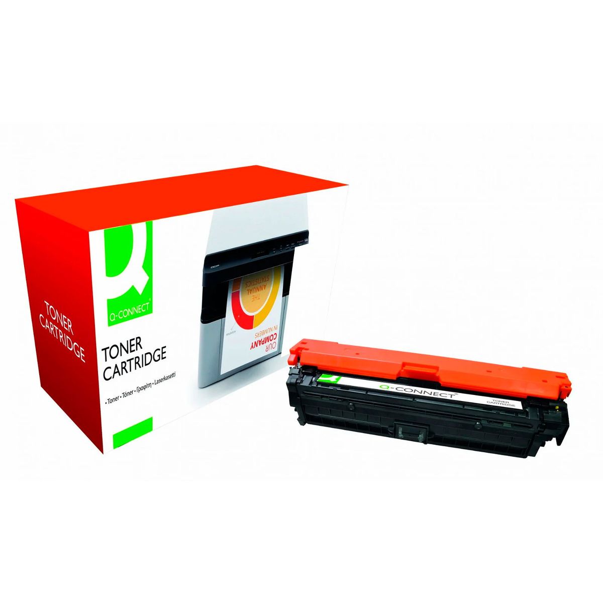 Q-connect 650A CE270A toner sort 13500 sider