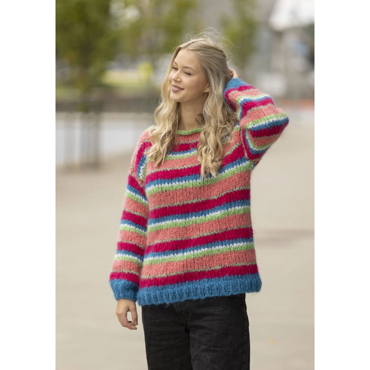 "Liona" Genser - Viking Design 2335-4 Kit - XS-XL - Viking Mohrino, fra Viking