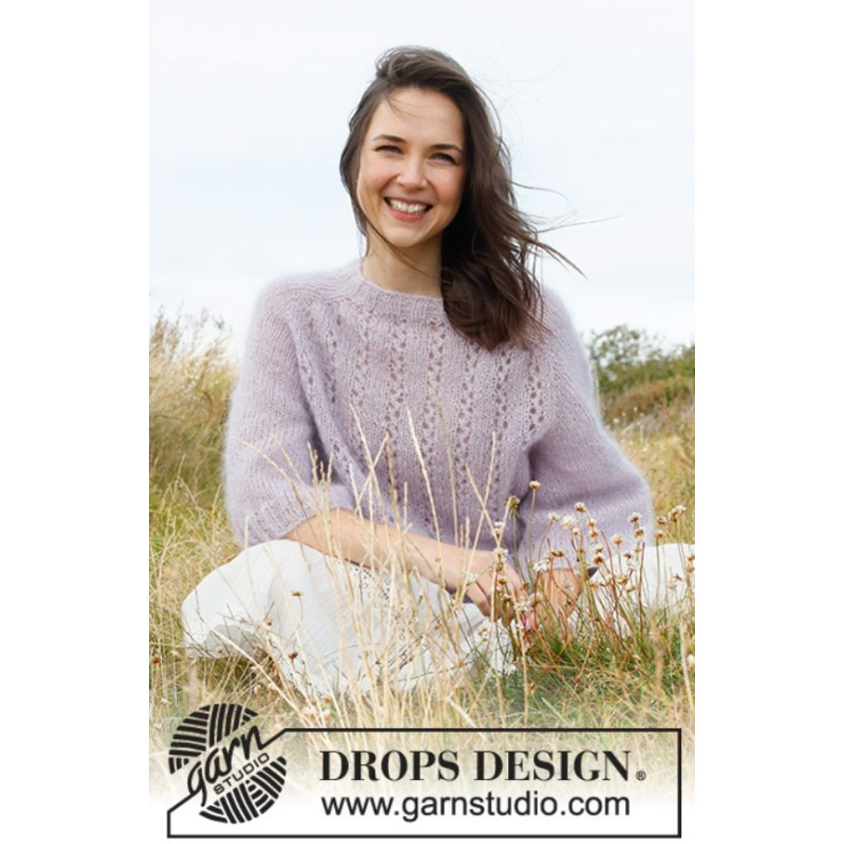 222-1 Lost in Lavender by DROPS Design, fra Viking