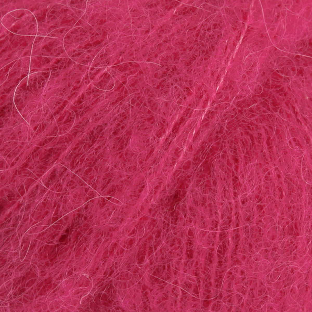 DROPS Brushed Alpaca Silk 18 Cerise, Alpacagarn/Silke, fra DROPS Design