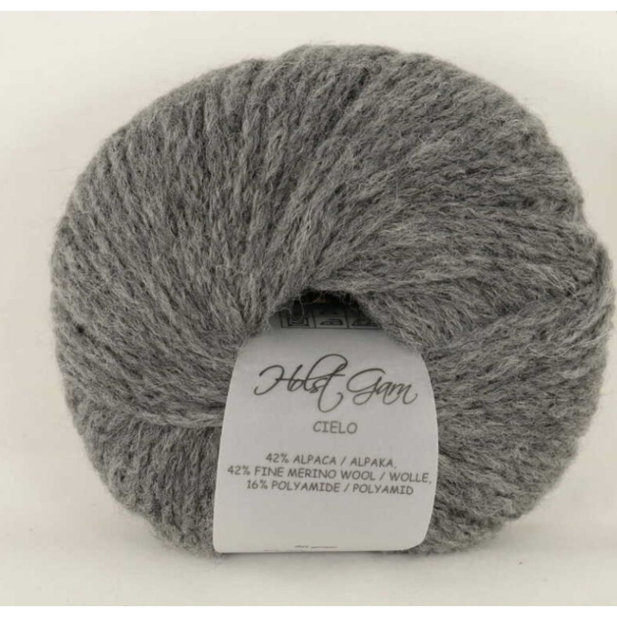 Holst Garn Cielo - 03 Ash, 42% Baby Alpaca/42% Superfine Merino/16% Polyamid, fra Holst Garn