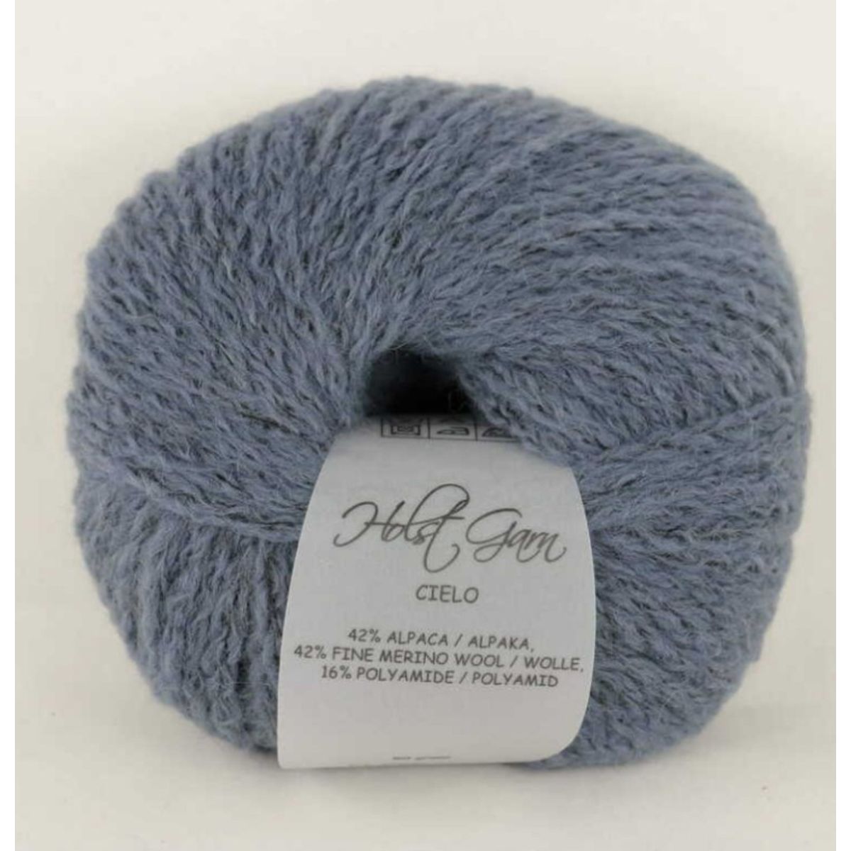 Holst Garn Cielo - 05 Storm, 42% Baby Alpaca/42% Superfine Merino/16% Polyamid, fra Holst Garn