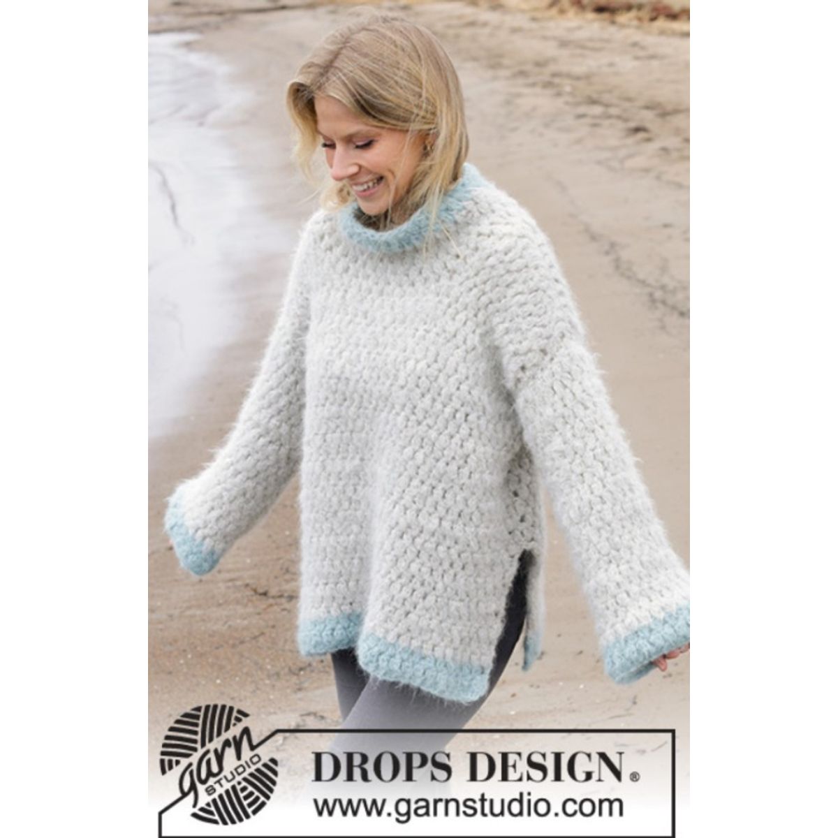 243-30 North Tide Sweaterby DROPS Design, fra Viking